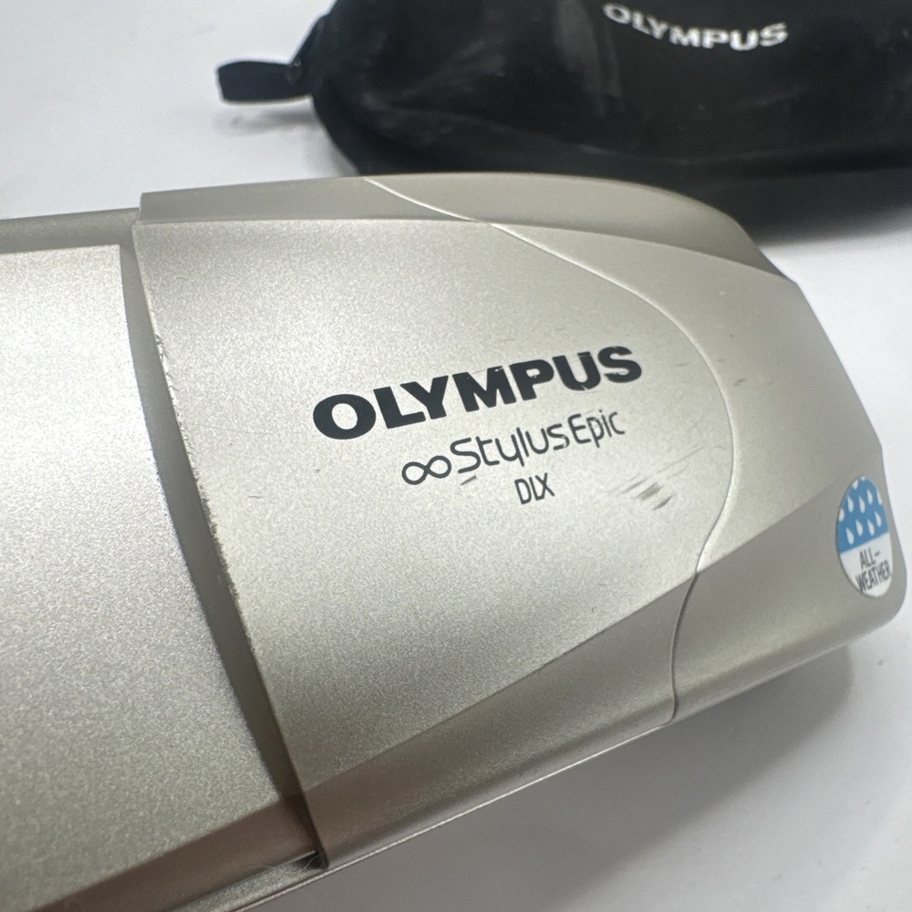Olympus mju II DLX Stylus Epic 35mm F2.8 Camera – Works Flash Not Working READ - Picture 5 of 8